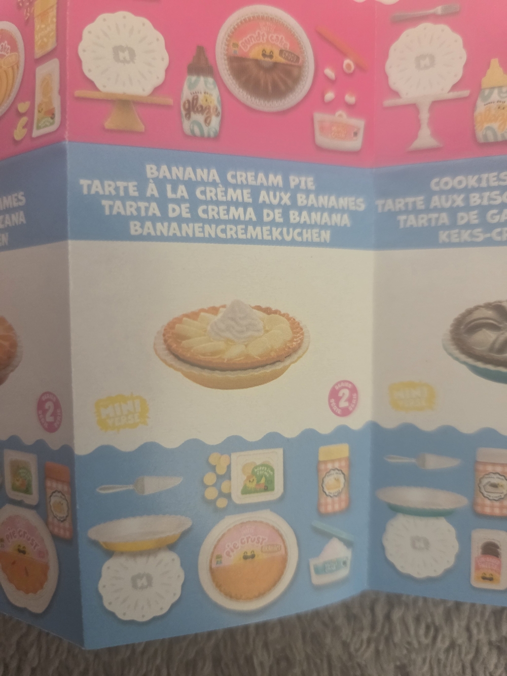 Minverse Diner Series 2 Banana Cream Pie No Longer Avalible